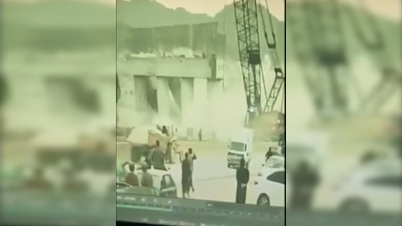 Construction mishap: Beam of Bhara Kahu Bypass bridge collapses