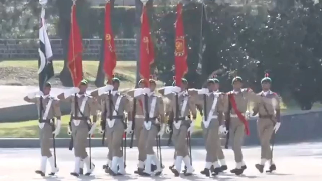 Cadets of multiple courses passed out at PMA Kakul