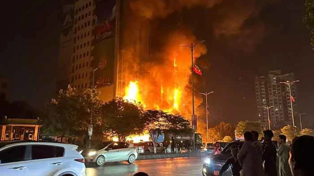 Fire in Karachi’s building brought under control