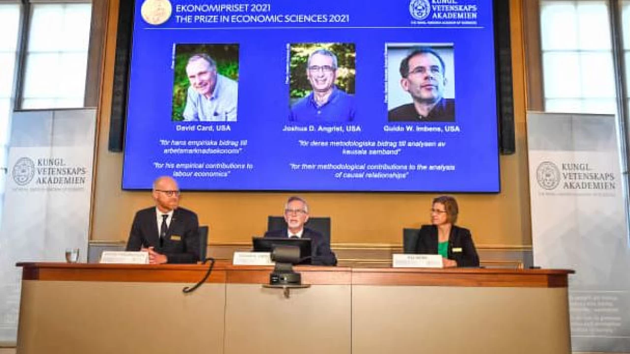 US-based economists Card, Angrist and Imbens win 2021 Nobel prize in economics