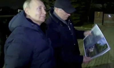 Putin visits Russian-occupied Mariupol after ICC issues arrest warrant
