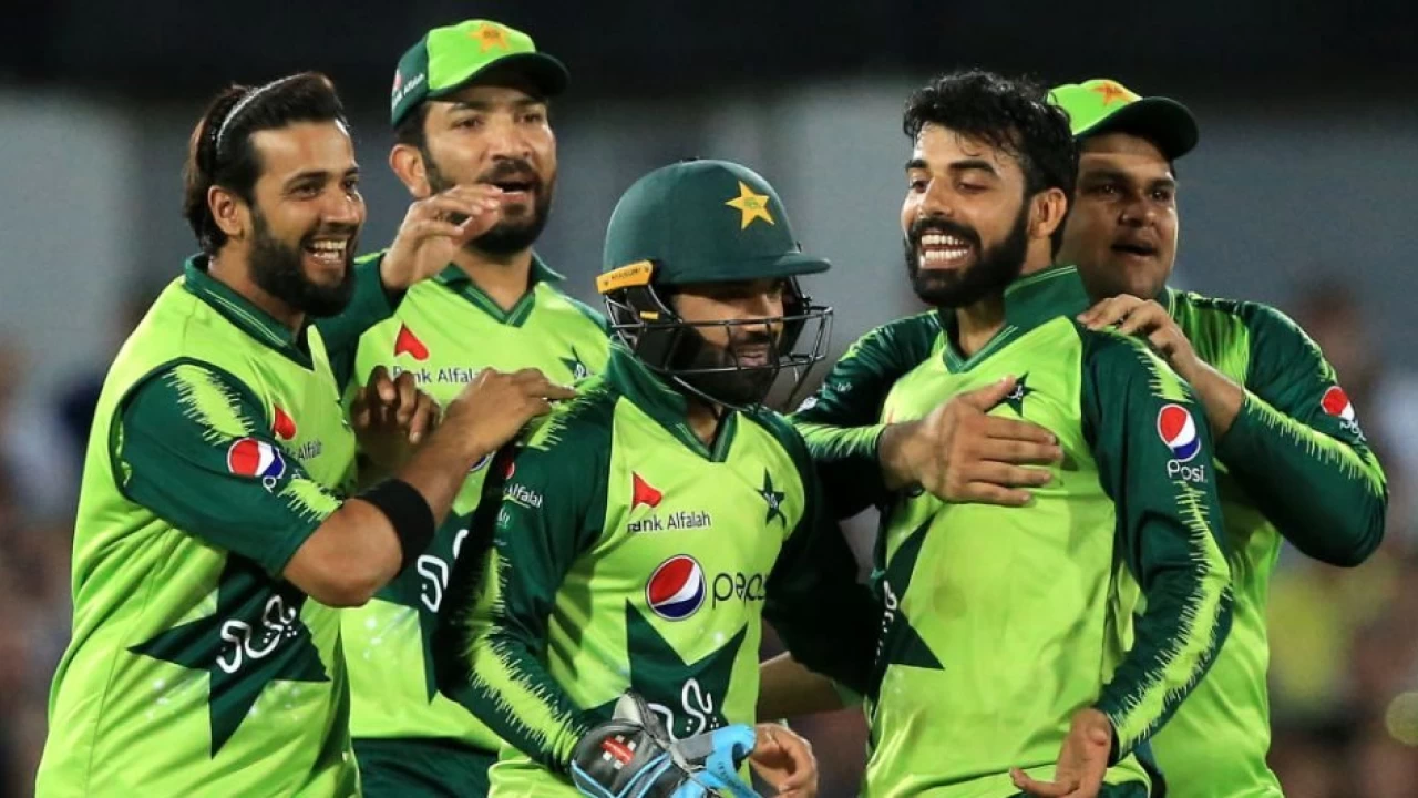 In photo : Pakistan Cricket Team