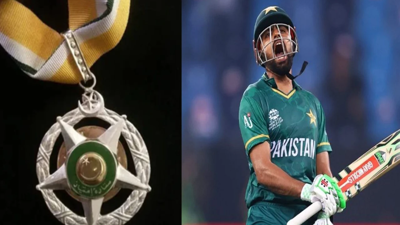 Babar Azam to be awarded with Star of Excellence on March 23