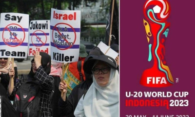 انڈونیشیا سے انڈر 20 ورلڈکپ کی میزبانی واپس