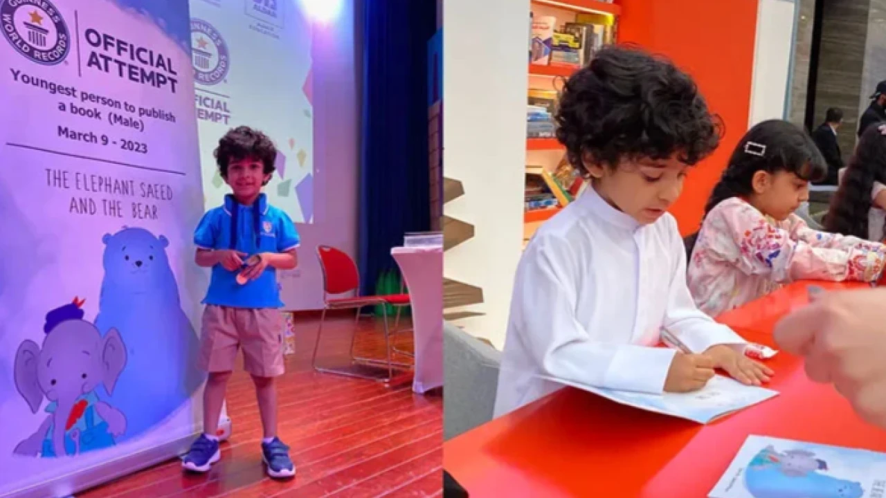 Four-year-old becomes world's youngest author