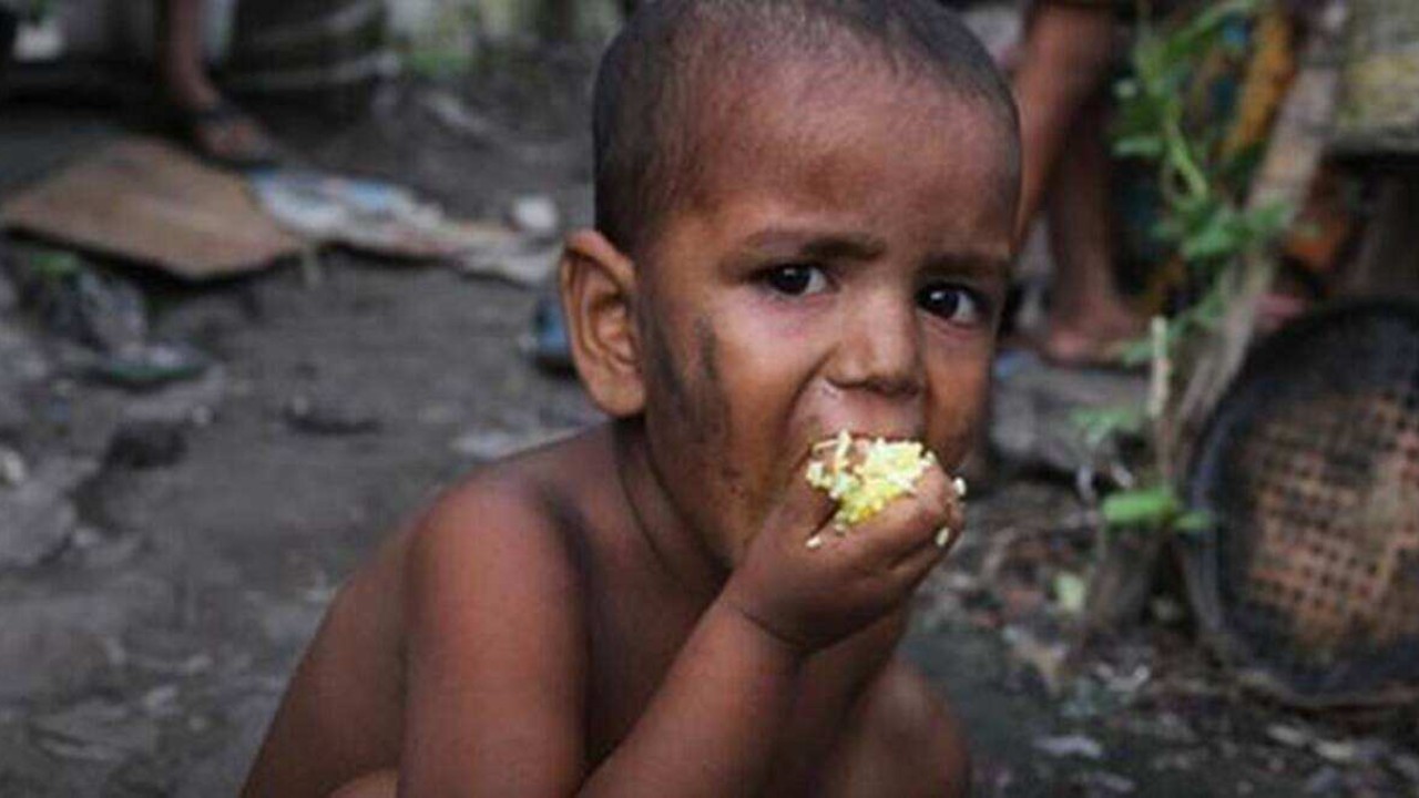 گلوبل ہنگرانڈیکس: بھارت میں  بھوک وافلاس کی شرح میں خطرناک اضافہ 