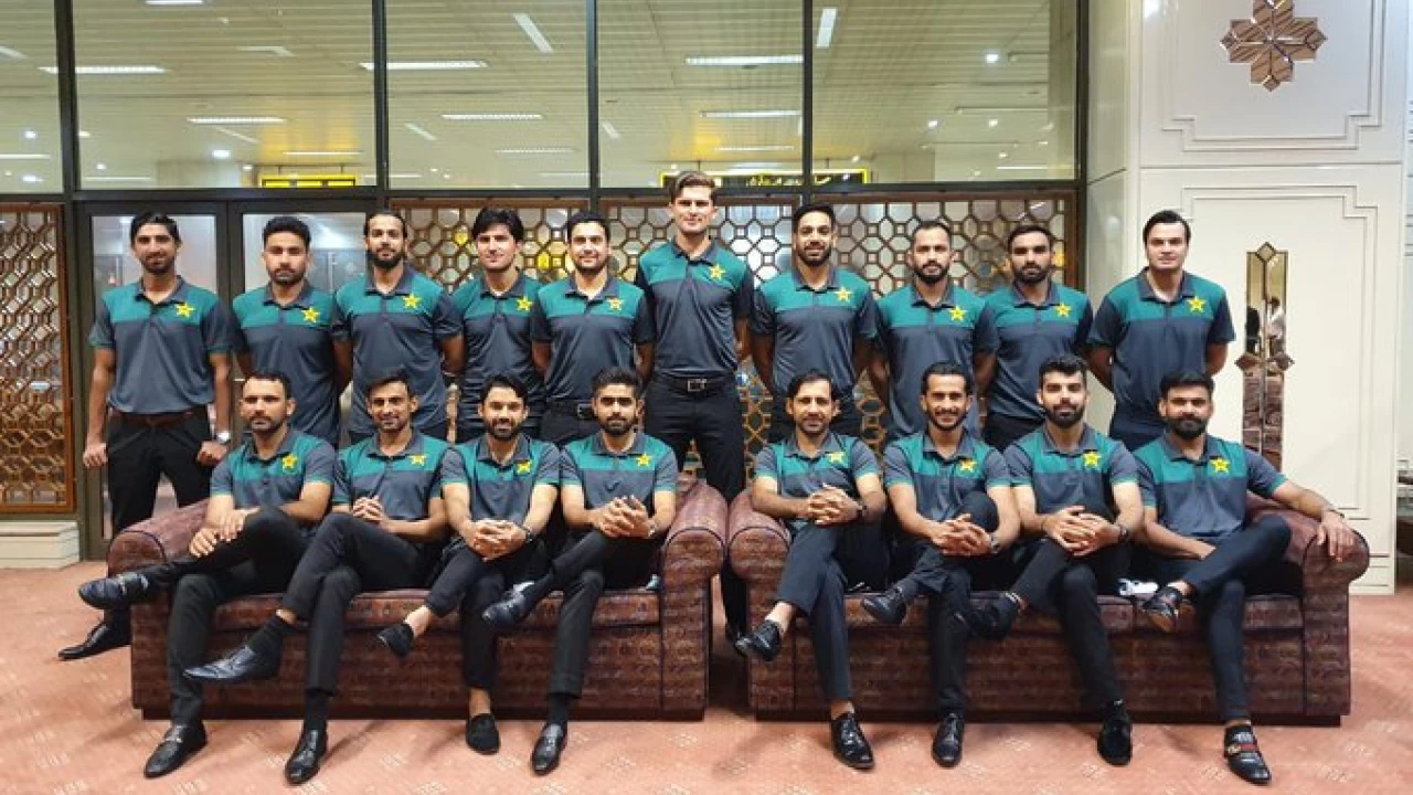 Pakistan's T20 World Cup squad leaves for Dubai 