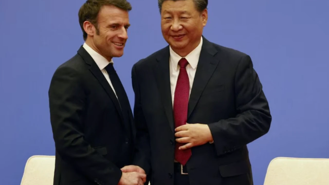 With lavish treatment of Macron, China's Xi woos France to “counter”  U.S.