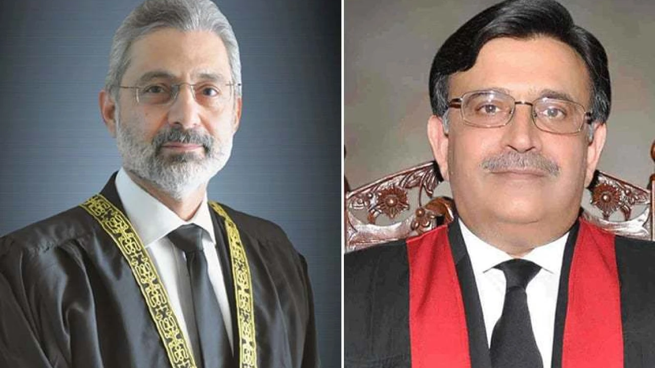 Justice Isa, CJP Bandial meet, discuss important matters