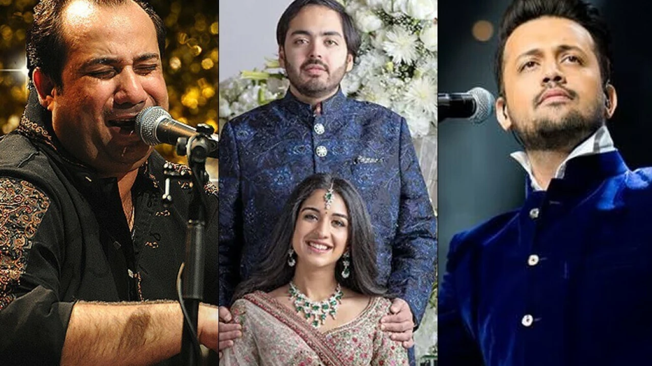 Atif Aslam, Rahat Fateh Ali Khan perform at Ambani’s birthday