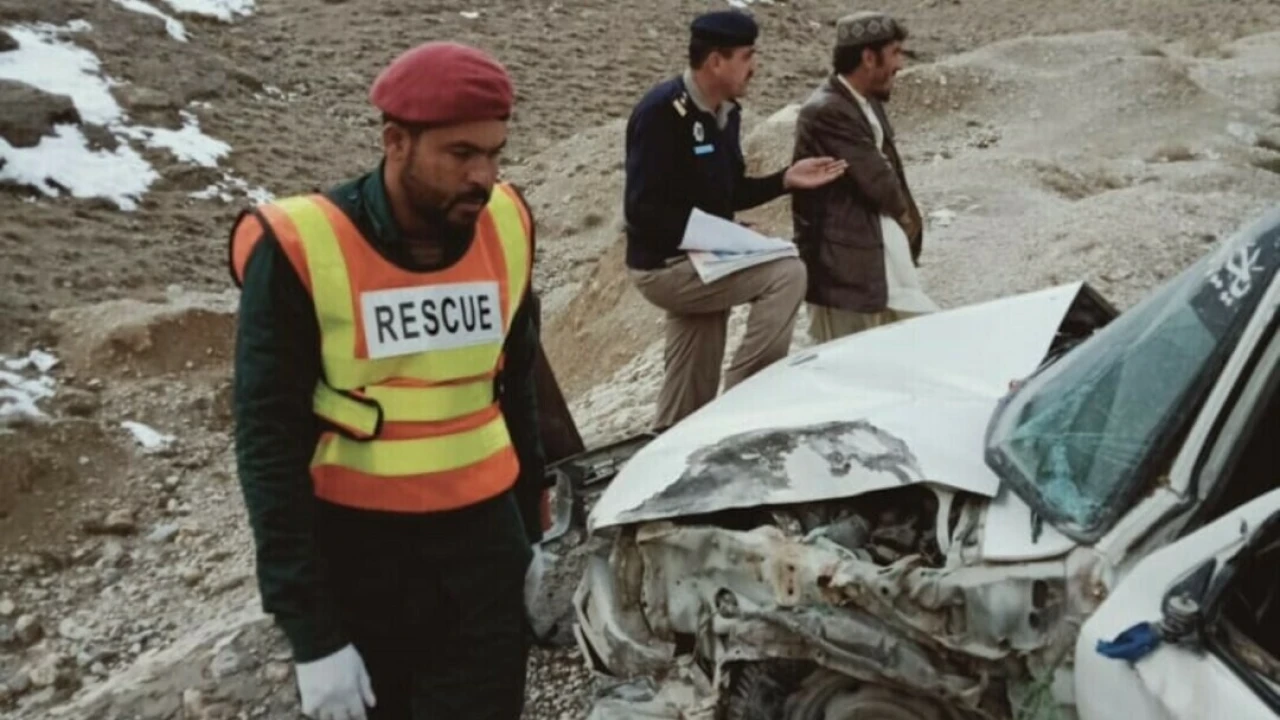 Seven cops killed in Khuzdar car accident