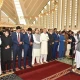 President Alvi offers Eid prayer at Faisal Mosque
