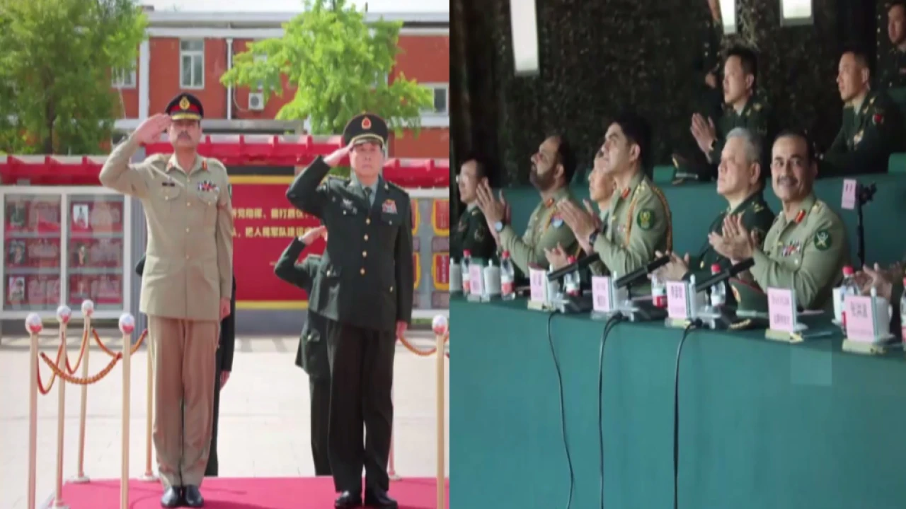 Army Chief visits PLA headquarters in China