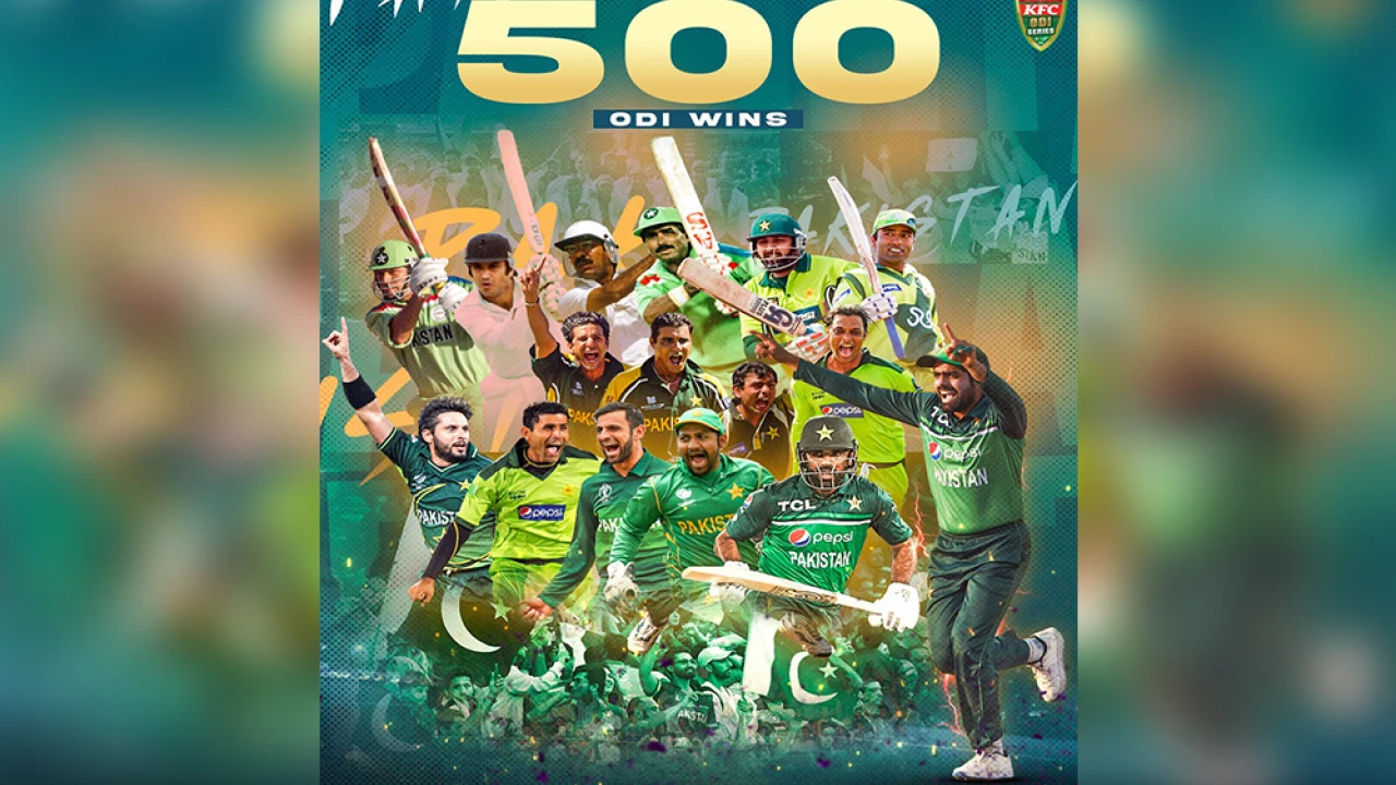Pakistan becomes 3rd team to win 500 ODIs