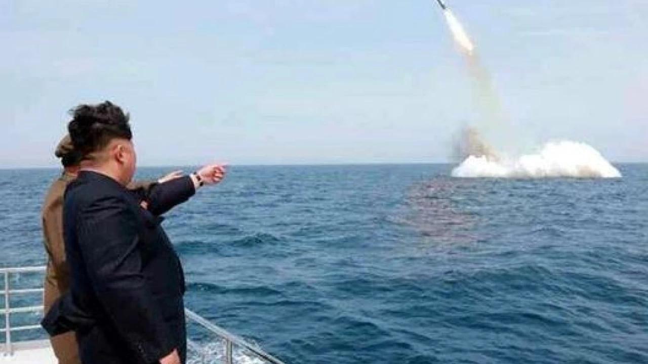 N. Korea test fires ‘submarine-launched ballistic missile’ into sea