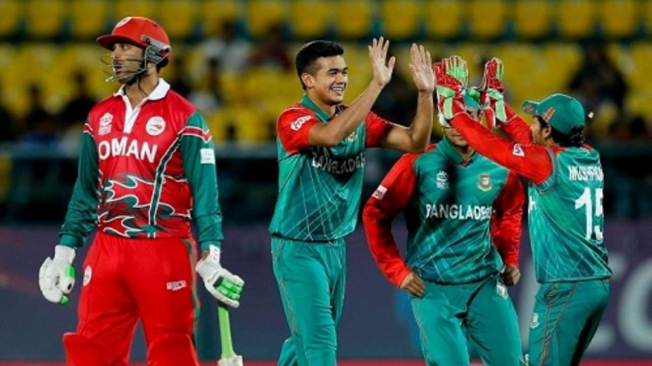 بنگلادیش کا عمان کیخلاف ٹاس جیت کر بیٹنگ کا فیصلہ