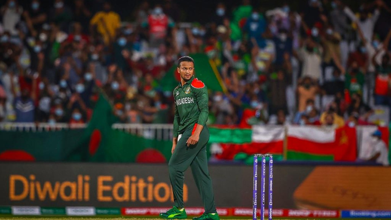 ٹی ٹوئنٹی ورلڈ کپ : بنگلہ دیش نے عمان کو شکست دیدی