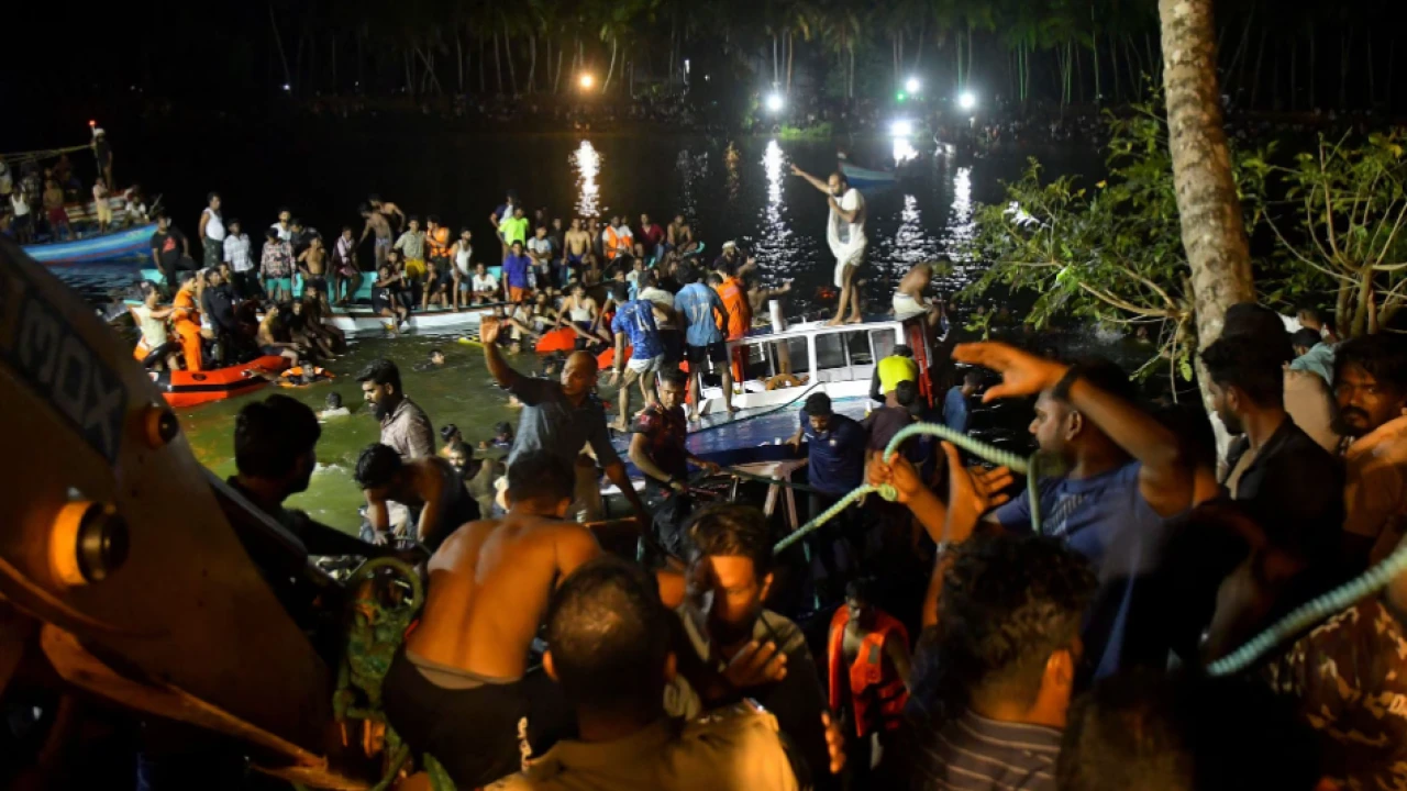 At least 21 killed as boat overturns in India's Kerala 