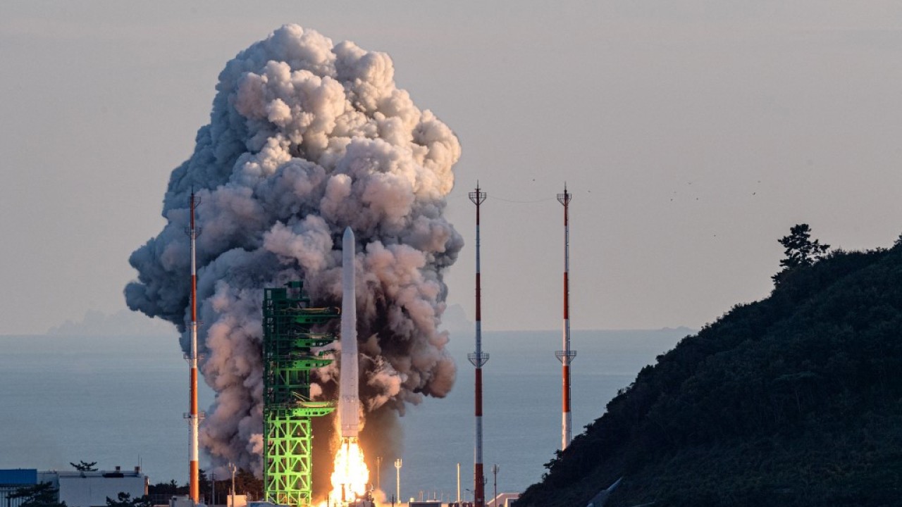 South Korea launches first domestic space rocket, but mission fails