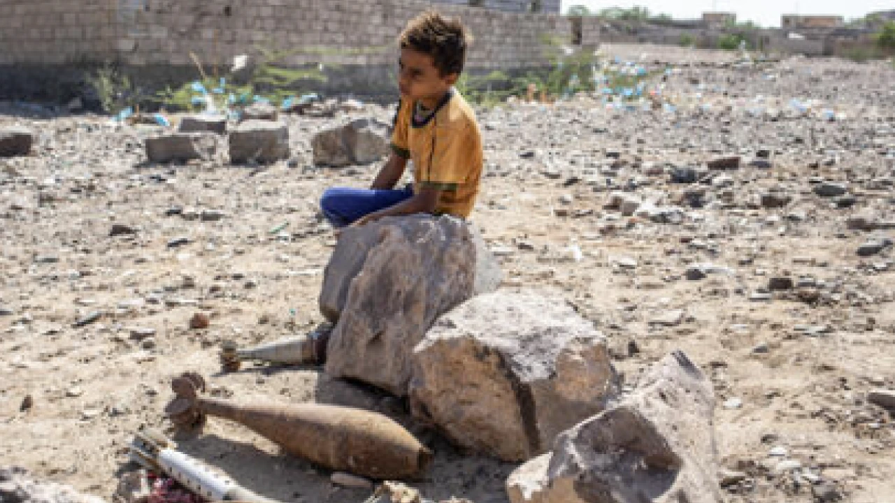 Two Yemeni children killed in landmine explosion