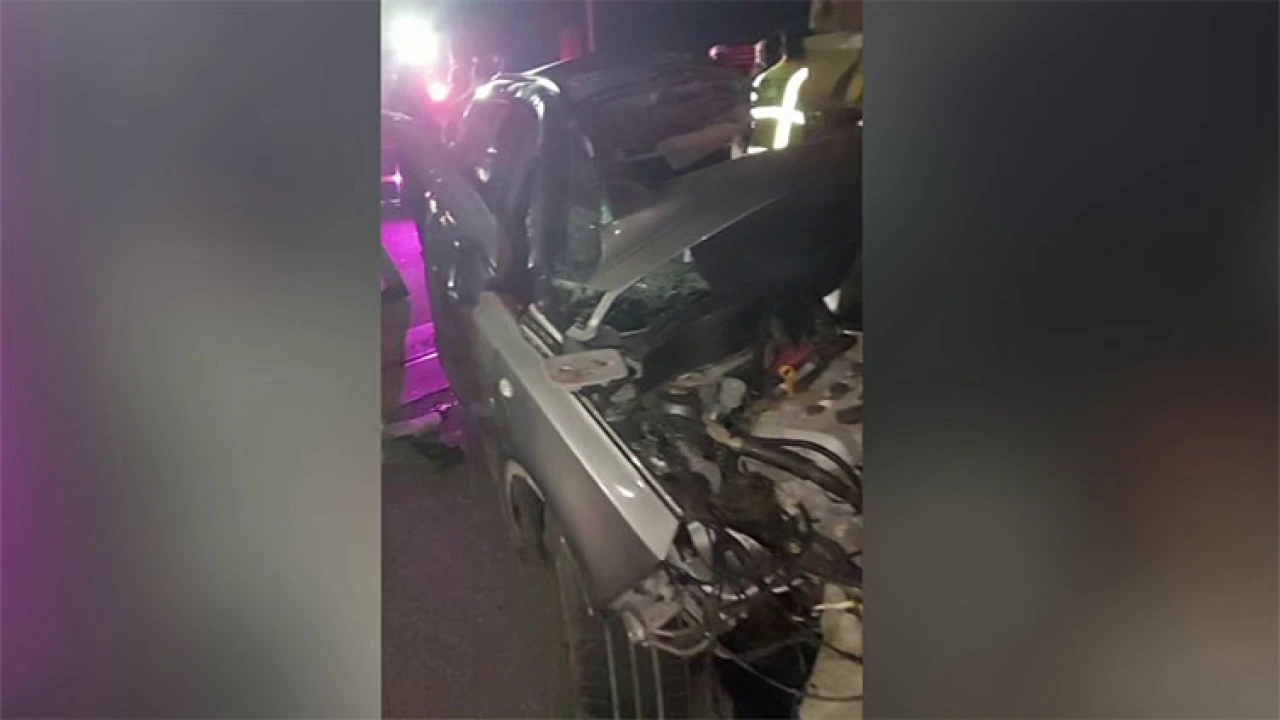 Three killed in car, trailer collision on M5 motorway