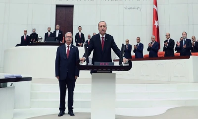 Newly elected Turkish president Erdoğan to take oath today