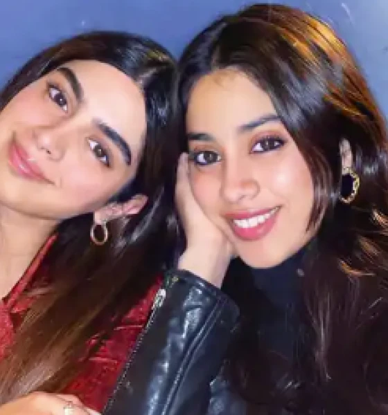 Janhvi, Khushi spotted with father in Dubai