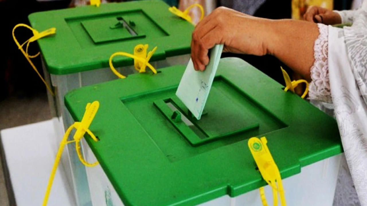 Polling continues for by-elections in AJK LA-15 Bagh-II 