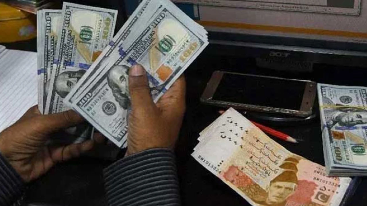 US dollar appreciates against Pakistani rupee