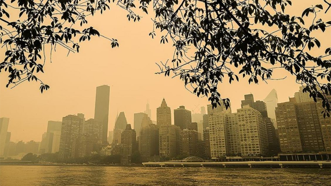 نیو یارک میں دھوئیں کے بادل موسمیاتی بحران کی علامت ہیں، اقوام متحدہ