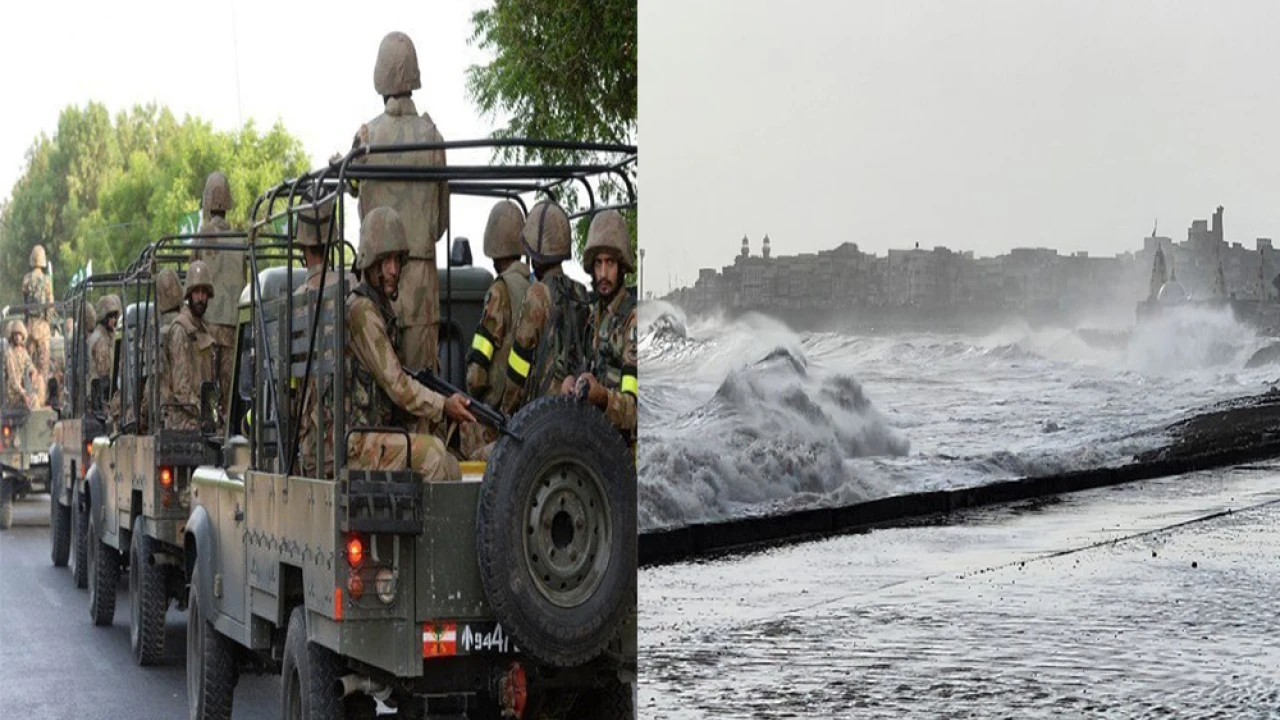 Pakistan Army troops deployed as Cyclone Biparjoy intensifies