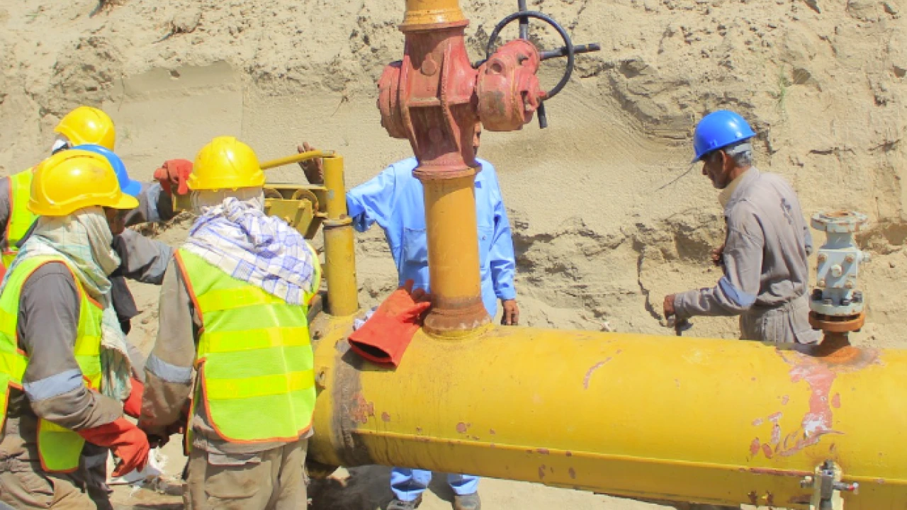 Gas Supply from Wali Gas field injected into SNGPL’s network