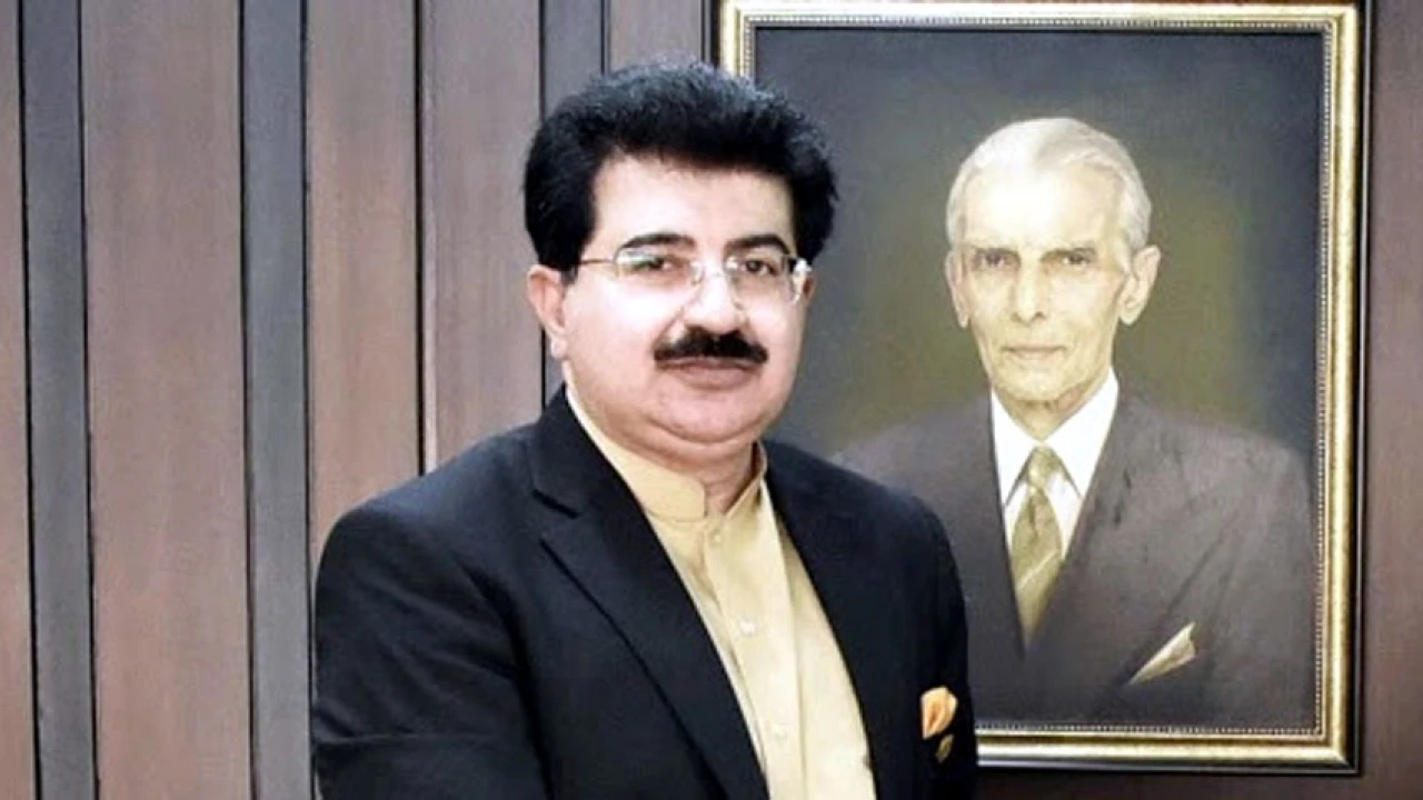 Acting President Sadiq Sanjrani signs finance and election bills