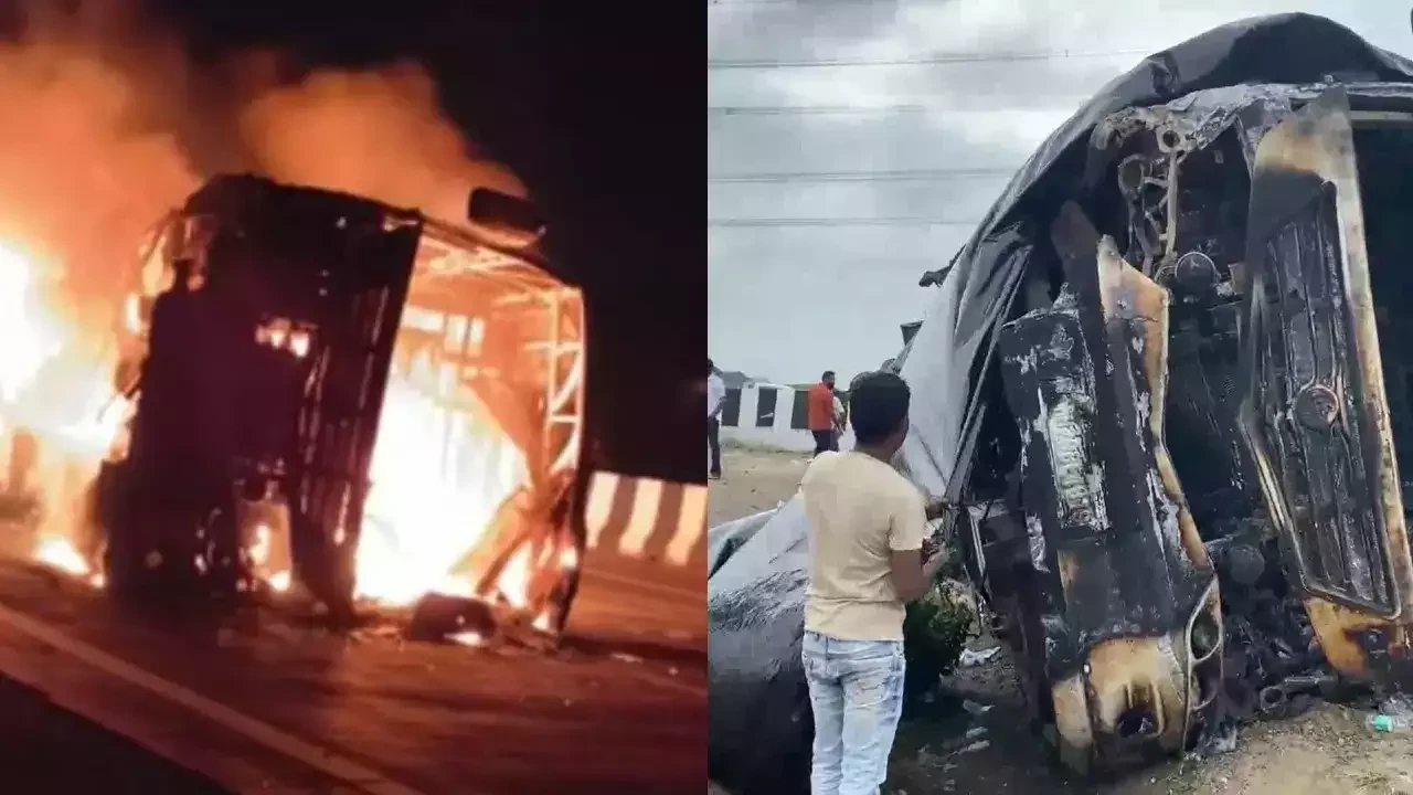 Fire in passenger bus kills 26 people in India