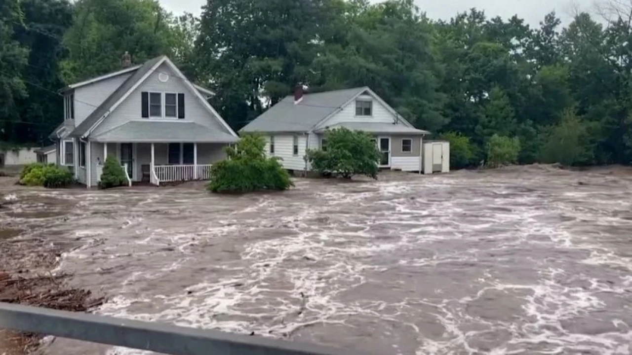 Flash floods rage in Vermont, New York