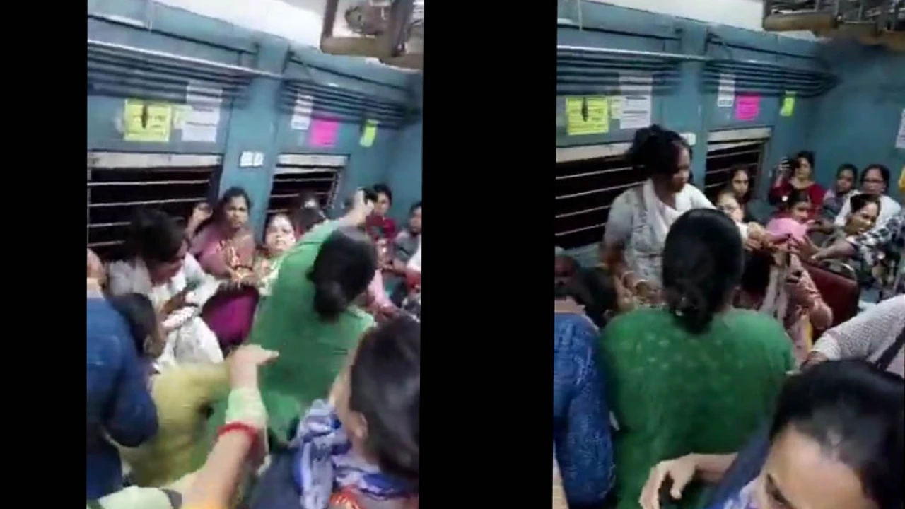 Video of female passengers fighting on train goes viral