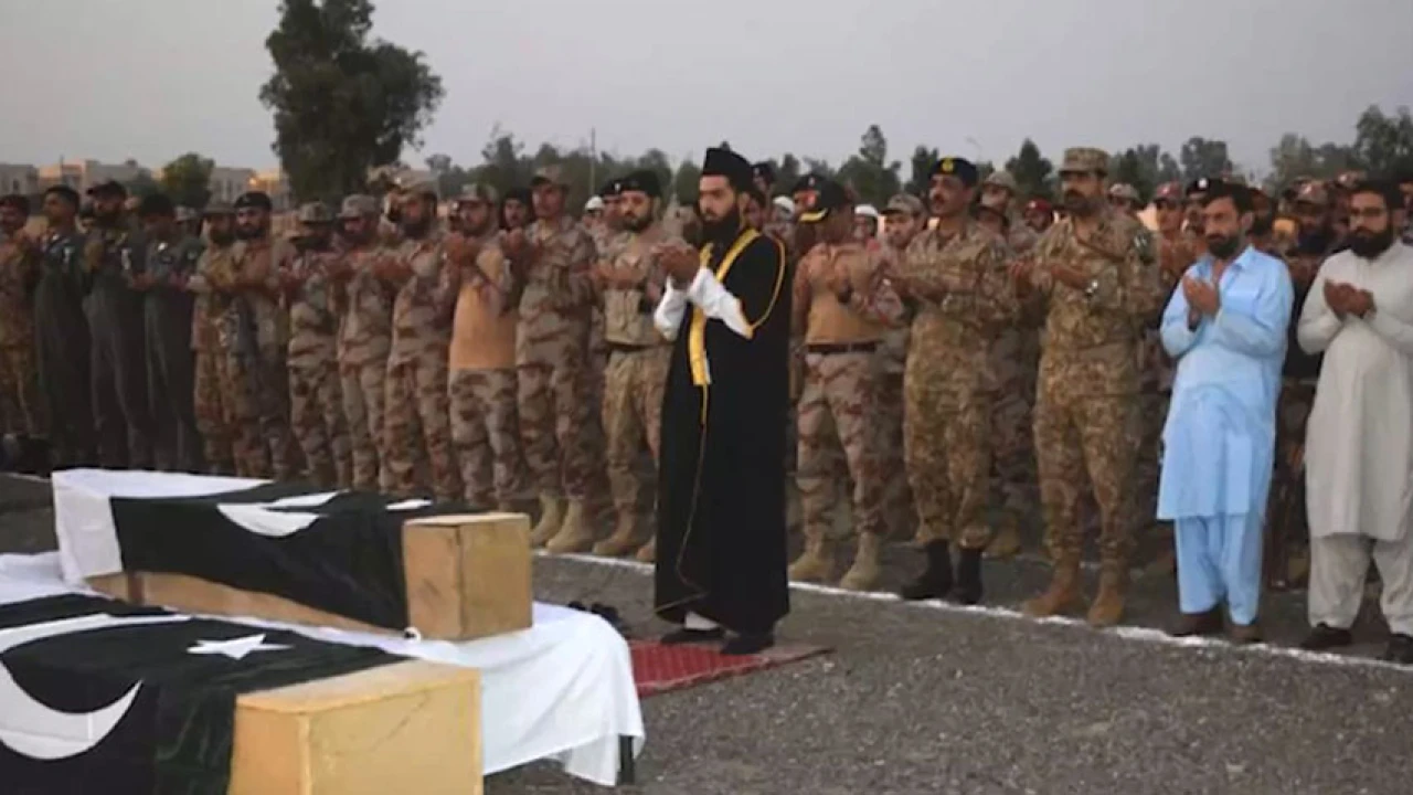 Zhob Garrison terror attack: Funeral prayers offered of martyrs at native towns