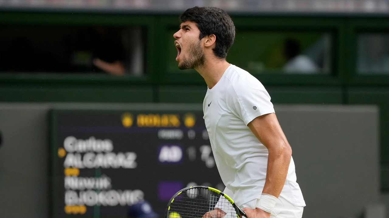 Alcaraz beats Djokovic to win Wimbledon title