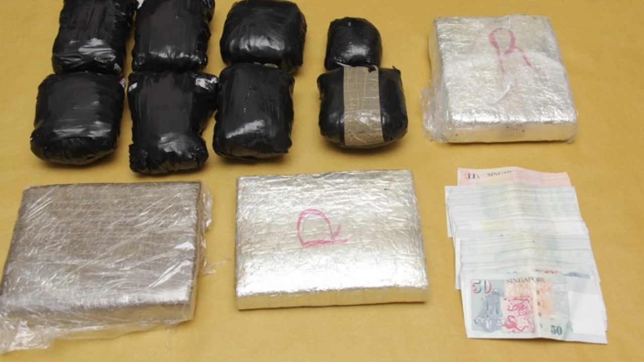 Bid to smuggle drug foiled, 4.8kg hashish recovered