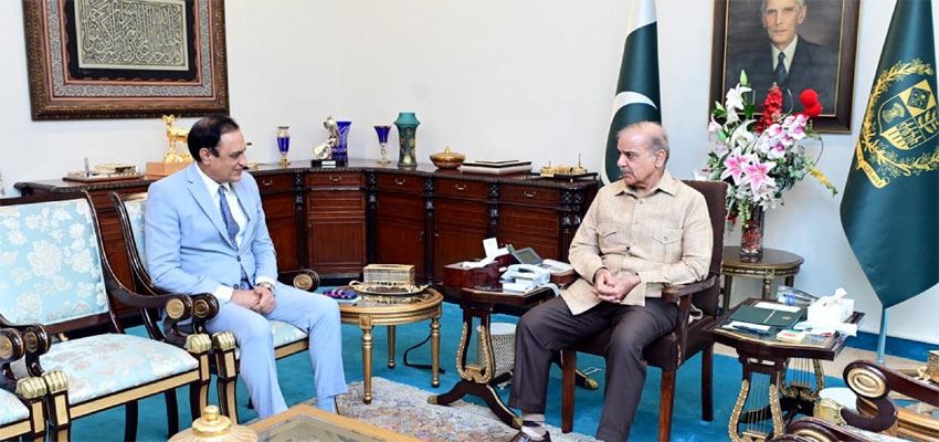 Waheed Rind Wapda Chairman WAPDA briefs PM on energy generation projects