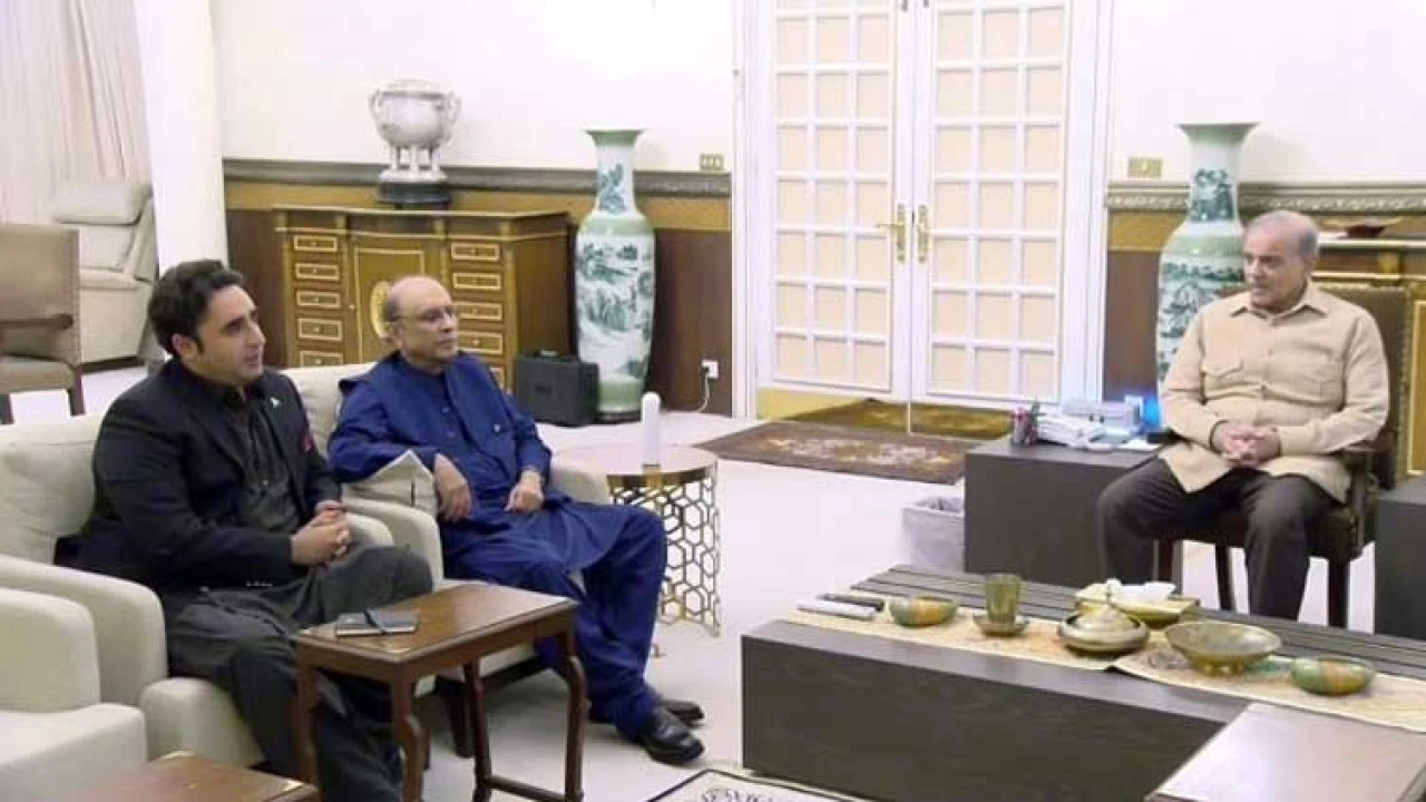 Zardari, Bilawal calls on PM Shehbaz