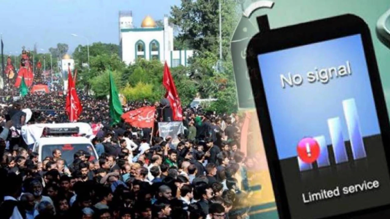 Mobile phone services suspended in Quetta on Muharram 7, 9 and 10