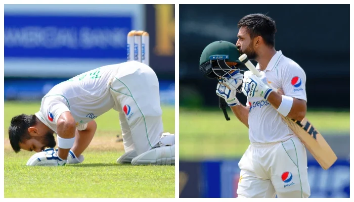 Abdullah Shafique scores double century in Colombo Test - Vimarsana News