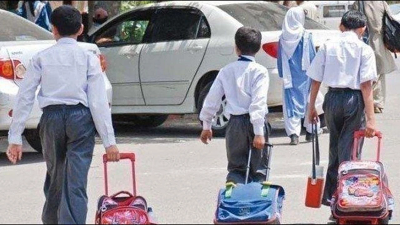 Schools reopen after summer vacations in Karachi