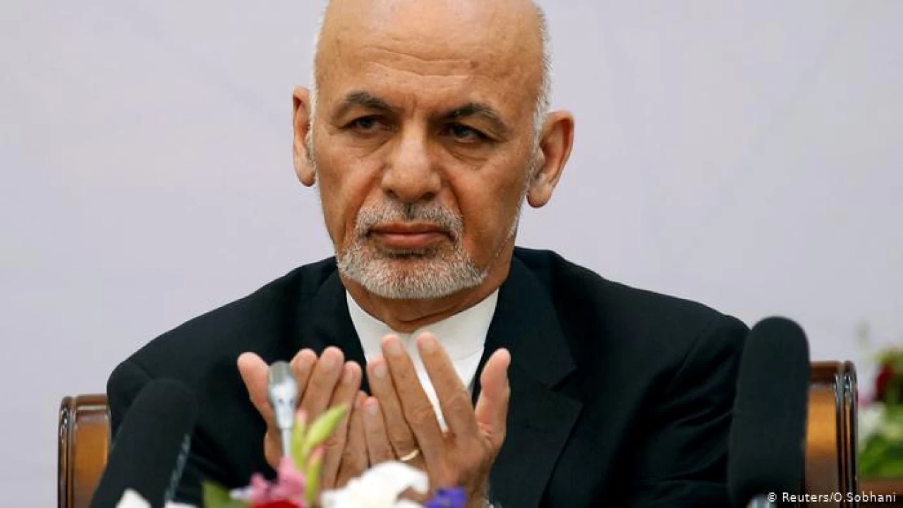 Afghan President Ashraf Ghani leaves country