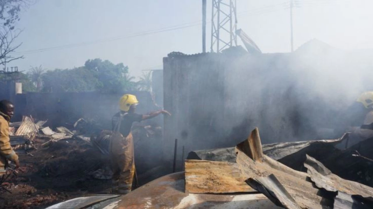 At least 99 dead in oil tanker-lorry collision in Sierra Leone