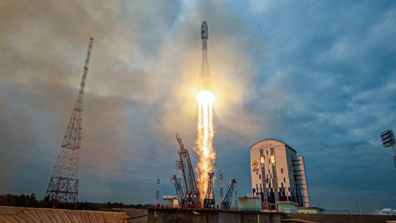 Russia launches lunar lander in race to find water on moon