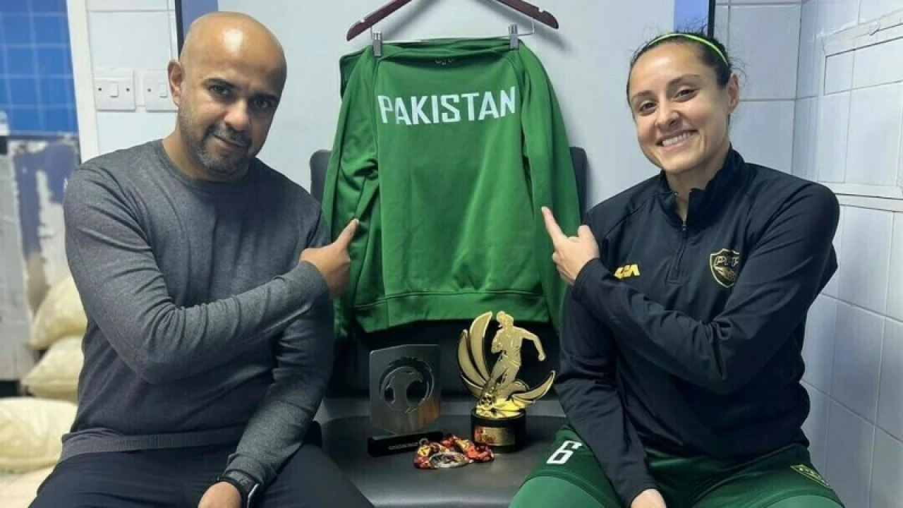 Pakistani Women's Football captain signs contract with Saudi Football Club