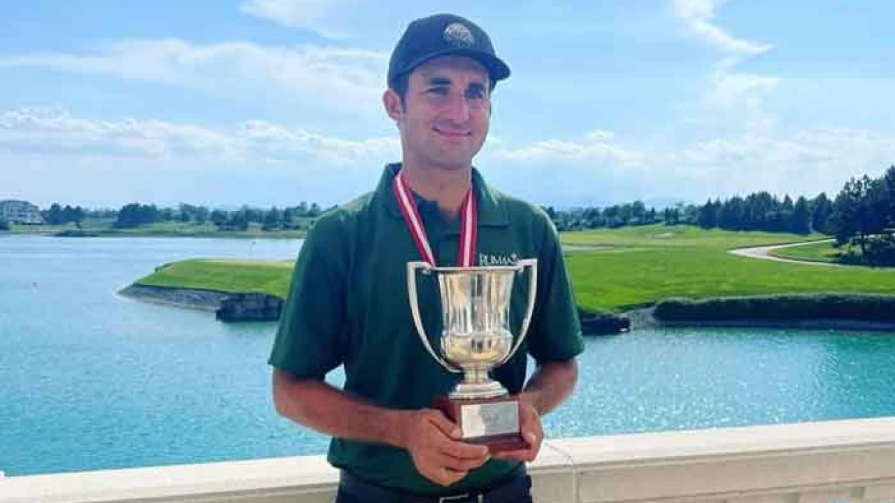 Golfer Hamza Amin wins Australian Championship on Independence Day