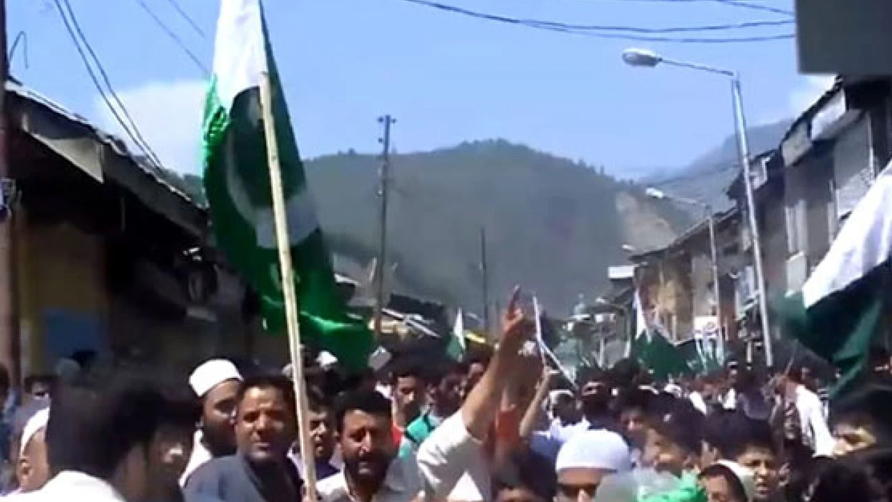Pakistan’s 77th Independence Day being celebrated with fervor and zeal in IIOJ&K